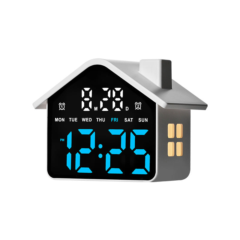 Digital Alarm Clock In Modern Home Design Bowlift