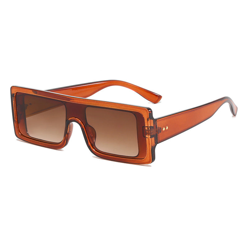 Women's Oversized Sunglasses with Square Design Bowlift