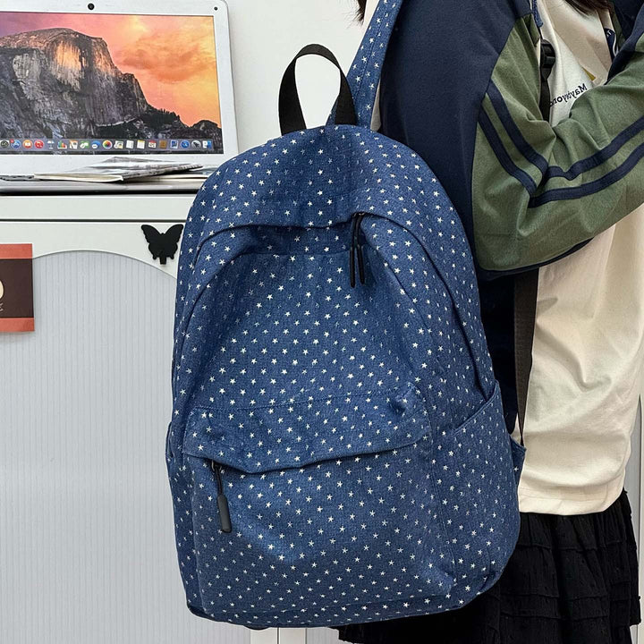 Stylish Canvas Backpack Bowlift