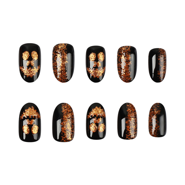 Halloween-Themed Nail Art Set Bowlift 1787543182