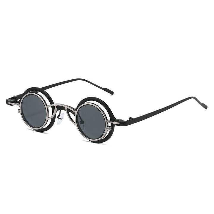 Fashion-Forward Circular Frame Sunglasses Bowlift