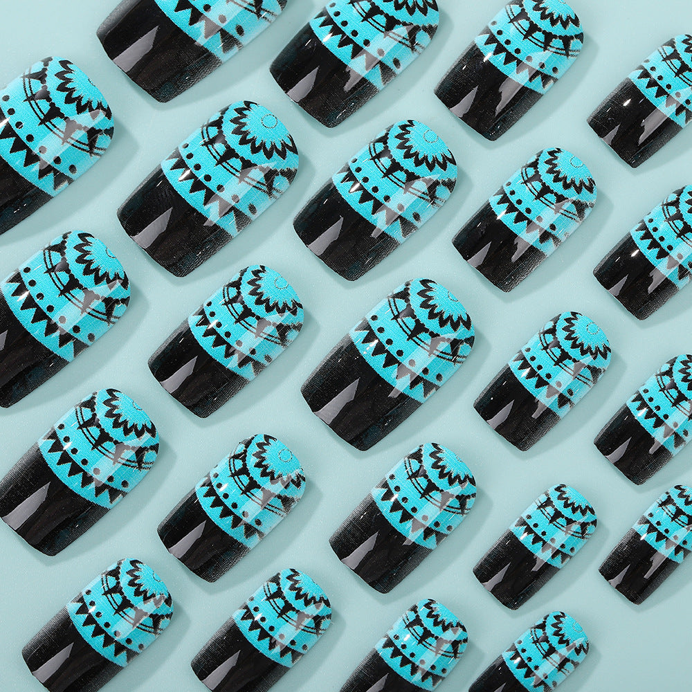 Creative ethnic style artistic nails Bowlift