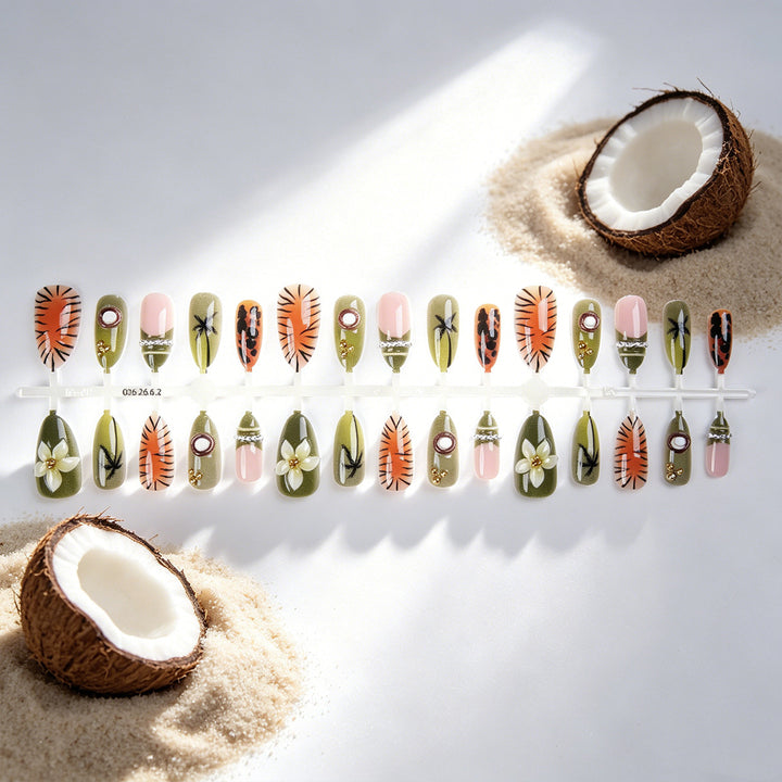 Exquisite Art Nail Collection with Floral Patterns Bowlift