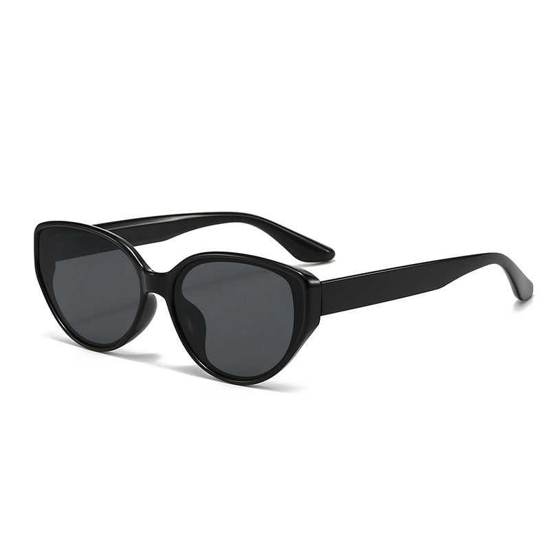Women Cat-Eye Glasses with Transparent Frame Bowlift