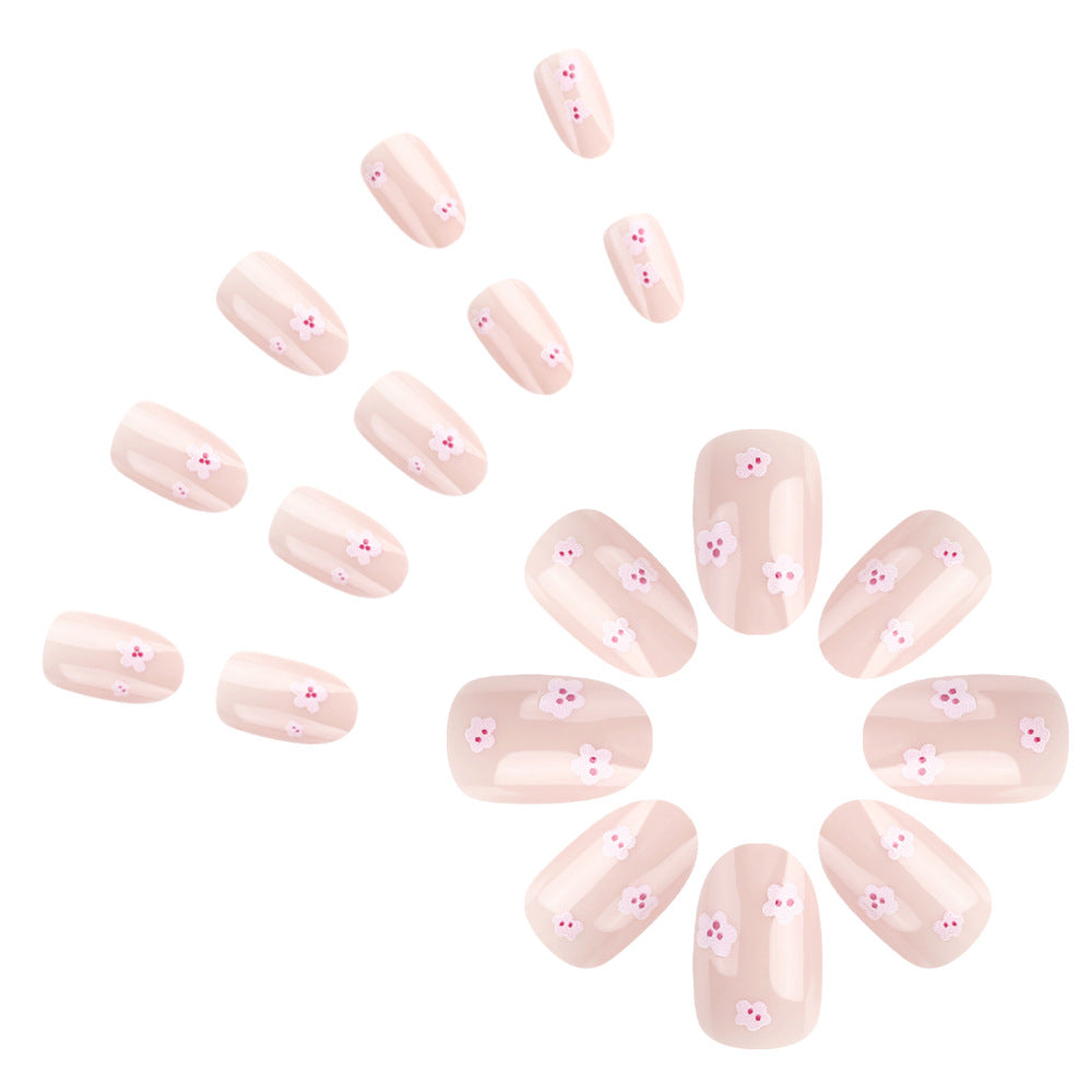 Floral Nail Art Design Bowlift