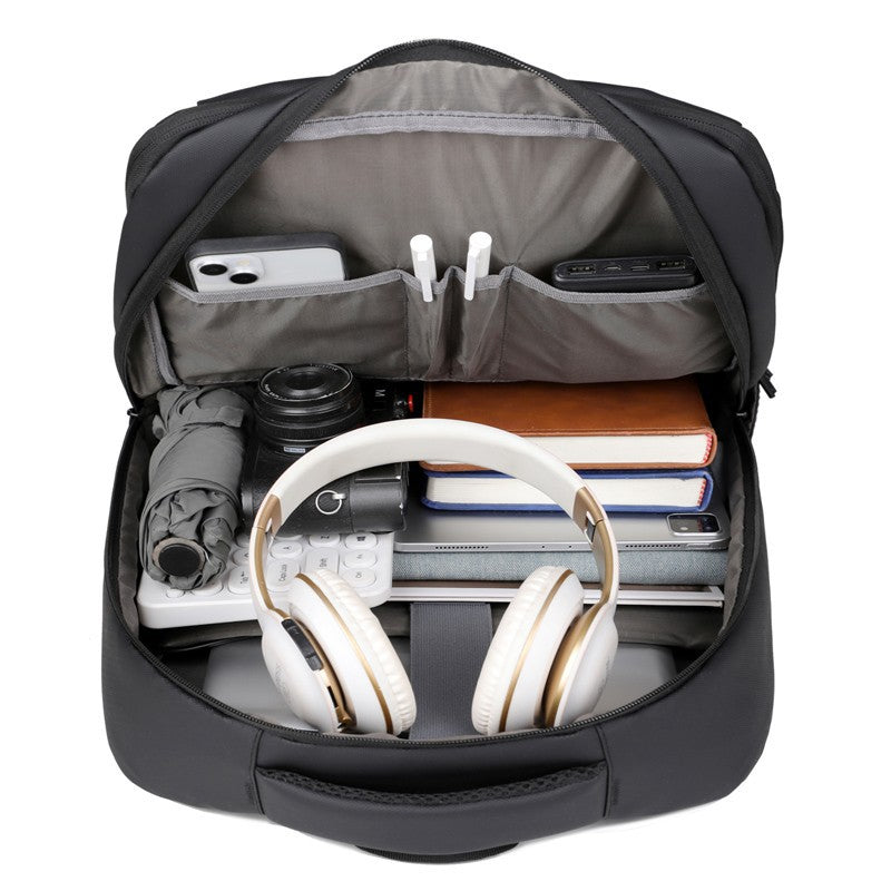 Multi-Compartment Urban Backpack Bowlift