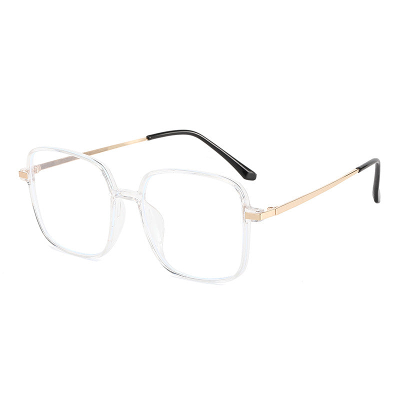 Women's square designer glasses with delicate metal frame Bowlift