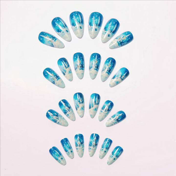 Winter Nail Art Design Bowlift