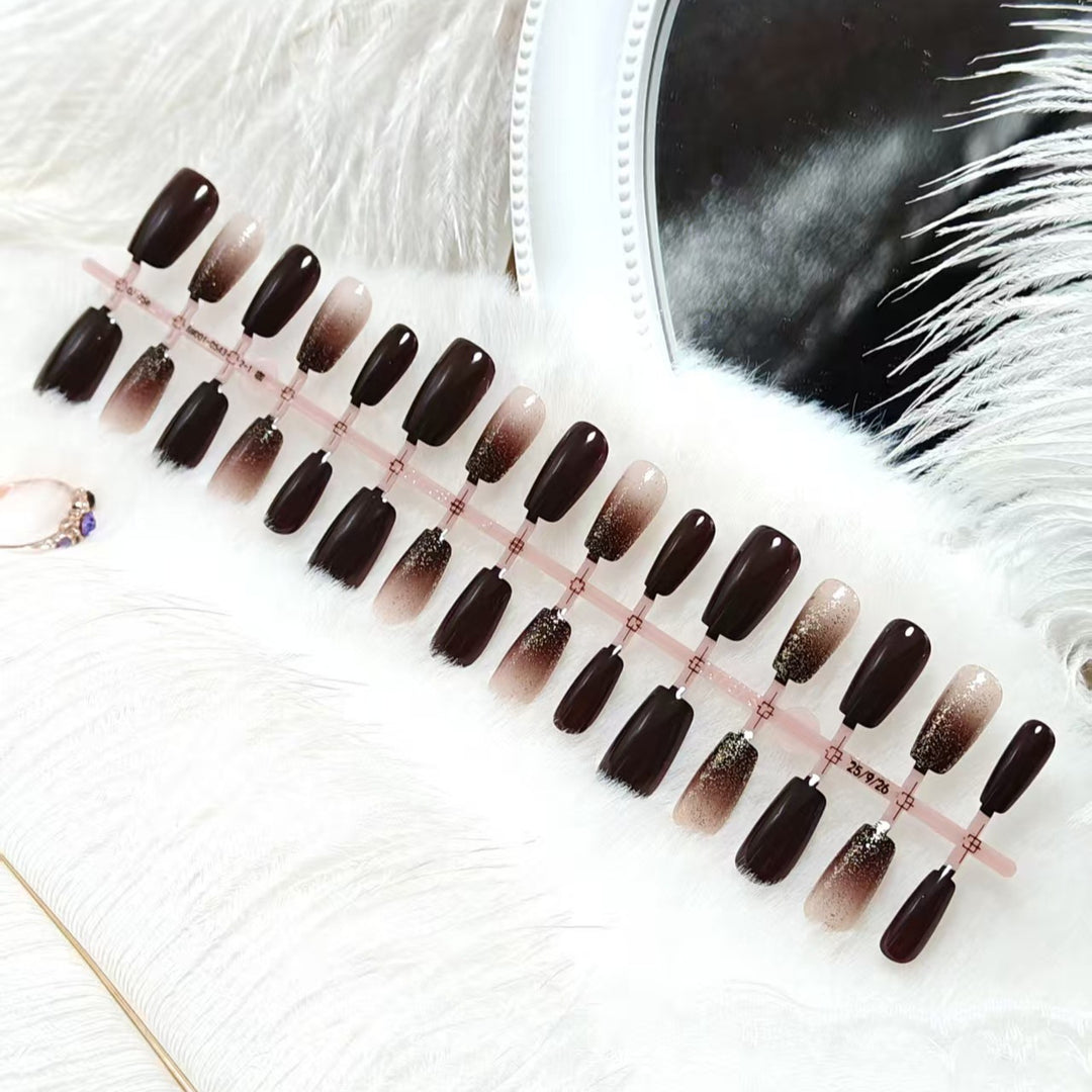 Artificial Nails in Elegant Ombre Design Bowlift 1787298929