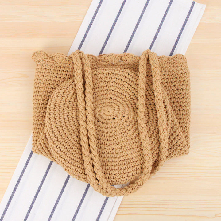 Handcrafted Beach Shoulder Bag Bowlift