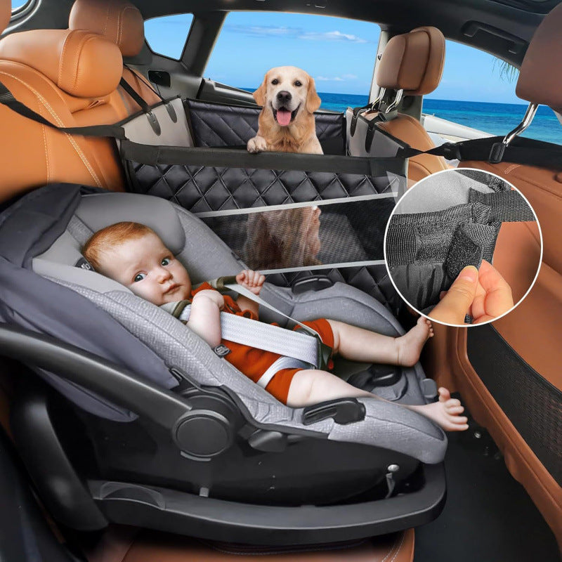 Pet Safety Car Seat Bowlift