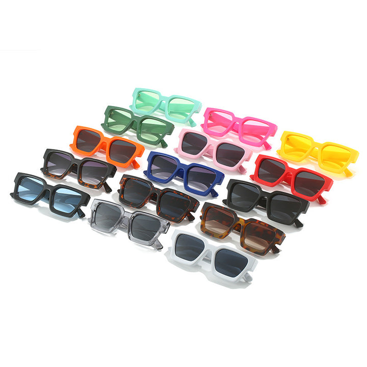 Bold Geometric Square Sunglasses Bowlift