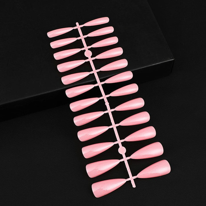 Glittering artificial nails in elegant design Bowlift