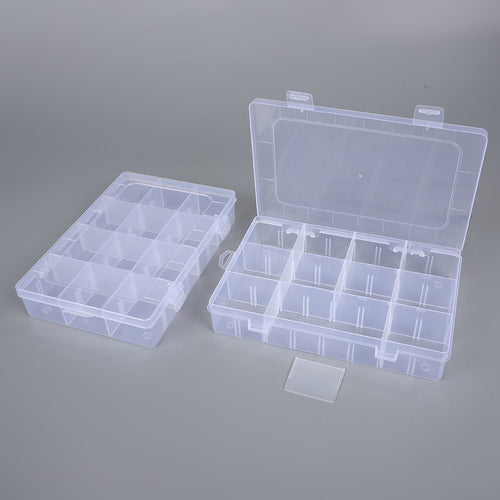 Clear Multi-Compartment Storage Organizer Bowlift