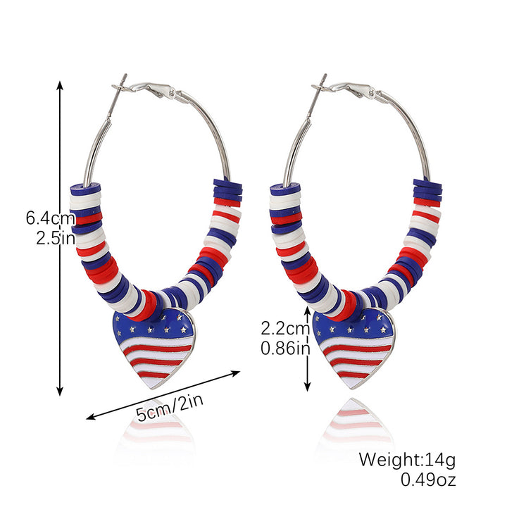 Ladies nan glittering star drop earrings with faceted central stone and rhinestone accents, nickel-free Bowlift