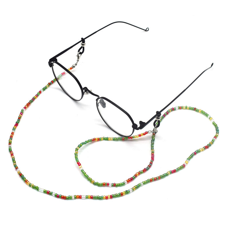 Colorful Handcrafted Beaded Eyewear Chain Bowlift