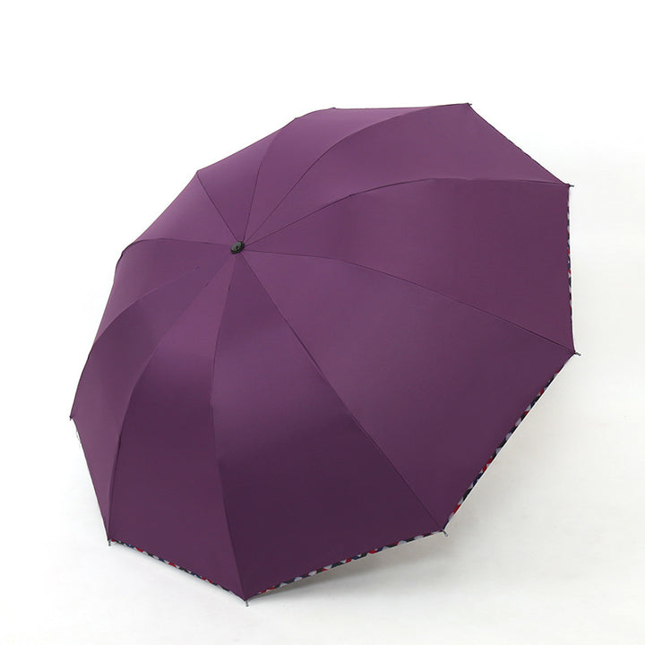 Women's Compact Umbrella with Sturdy Construction Bowlift