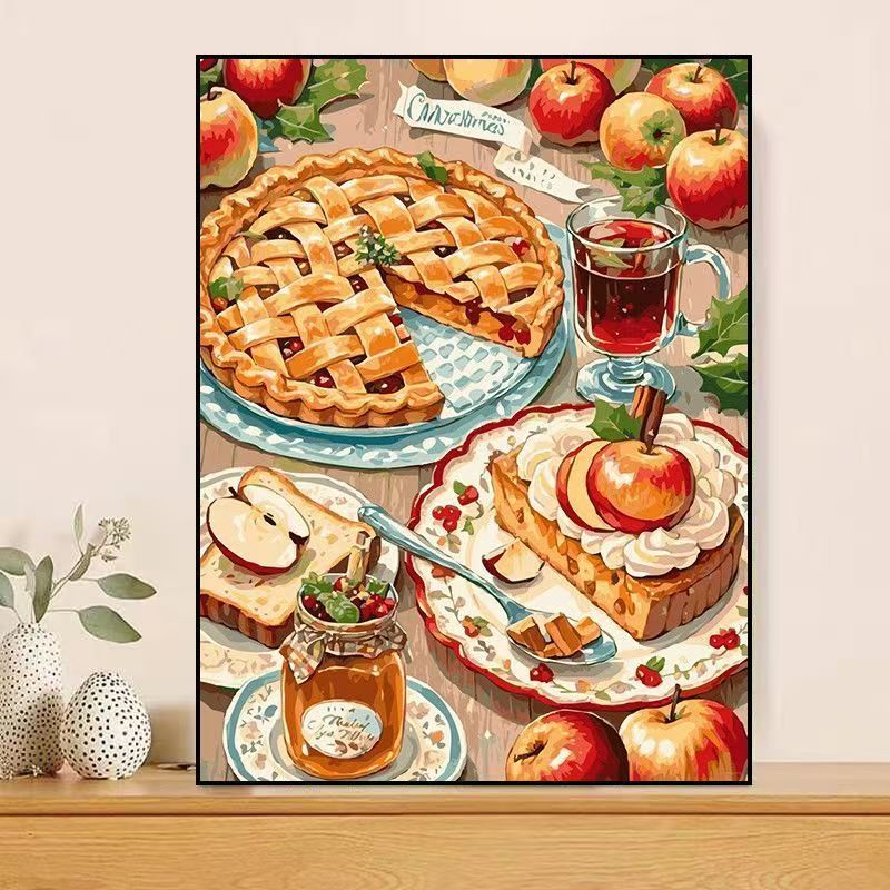 Food-Themed Decorative Canvas Art Bowlift