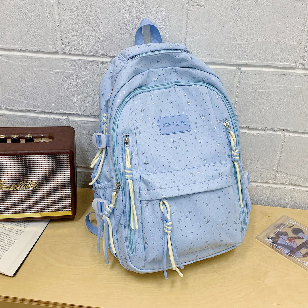 Starry Pattern Cute Backpack
