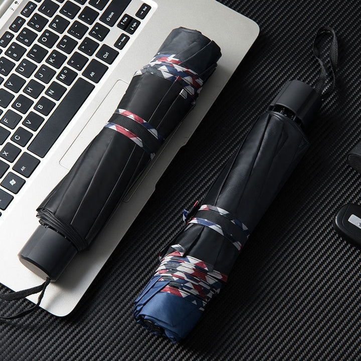 Women's Large Area Umbrella with Windproof Frame Bowlift
