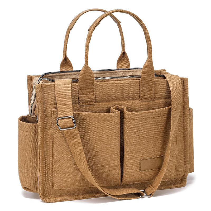 Women Multifunctional Briefcase with Compartments Bowlift