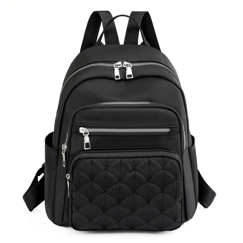 Quilted Multi-Pocket Backpack Bowlift