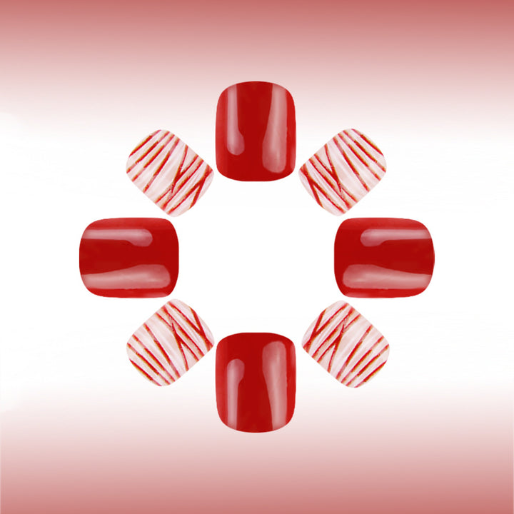 Heart-Themed Nail Art Bowlift