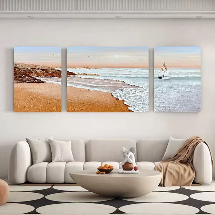 Abstract Seascape Wall Art