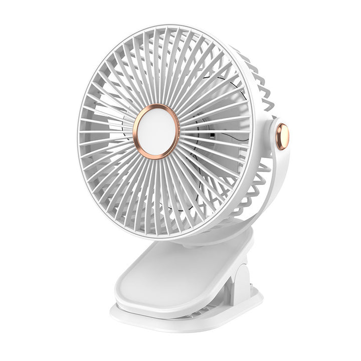 Women's portable table fan with adjustable tilt angle and low noise level Bowlift
