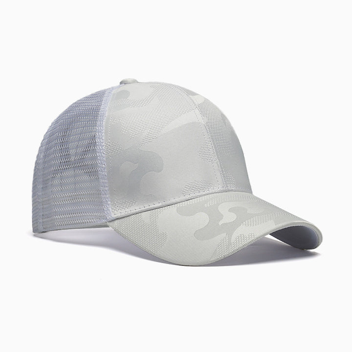 Unisex Breathable Camouflage Baseball Cap Bowlift