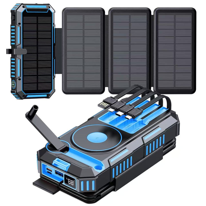 Solar Powerbank with Wireless Charging Function by Bowlift