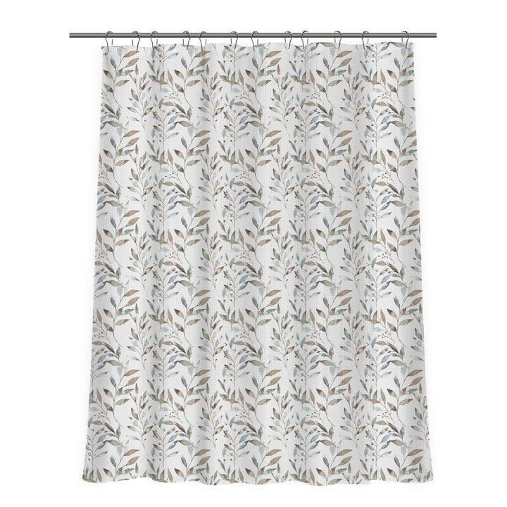 Floral Patterned Shower Curtain Bowlift