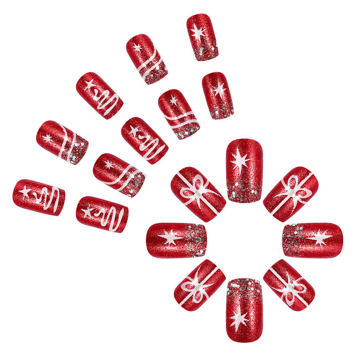 Festive Glitter Nail Art Designs Bowlift