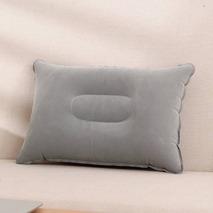 Ergonomic Inflatable Travel Pillow with Head Cradle Bowlift