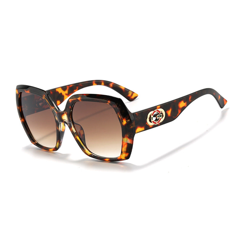 Bold Oversized Hexagonal Sunglasses