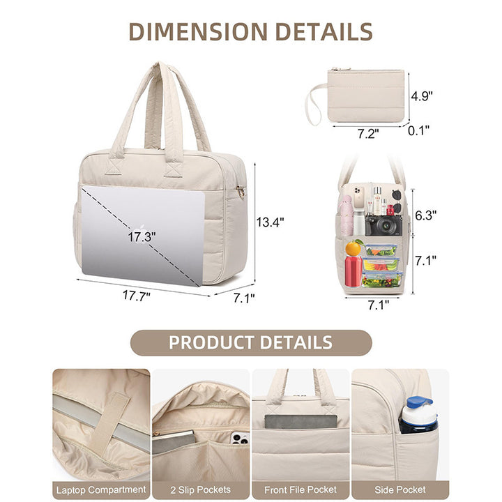 Insulated Lunchbox Bag with Separate Storage Compartment Bowlift