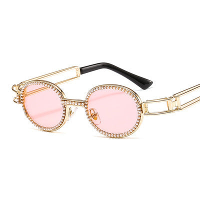 Women's feminine designer sunglasses with extravagant frame Bowlift