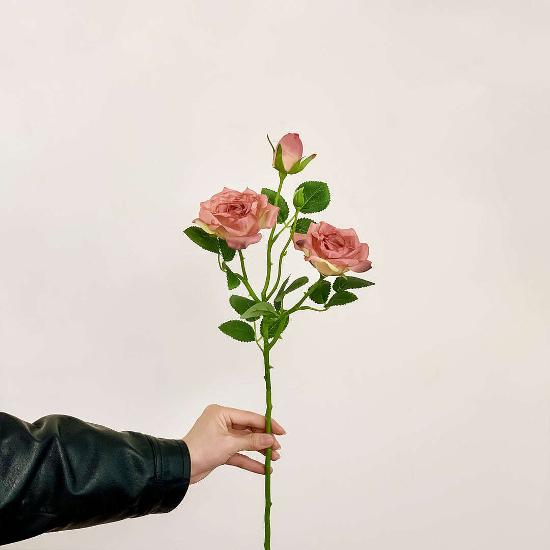 Elegant Faux Rose Stem