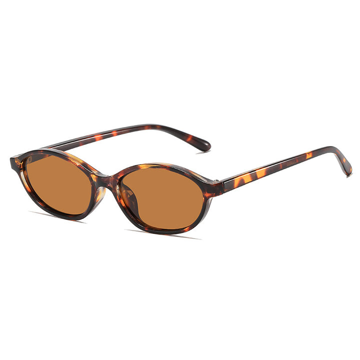 Elegant Vintage-Inspired Oval Sunglasses Bowlift