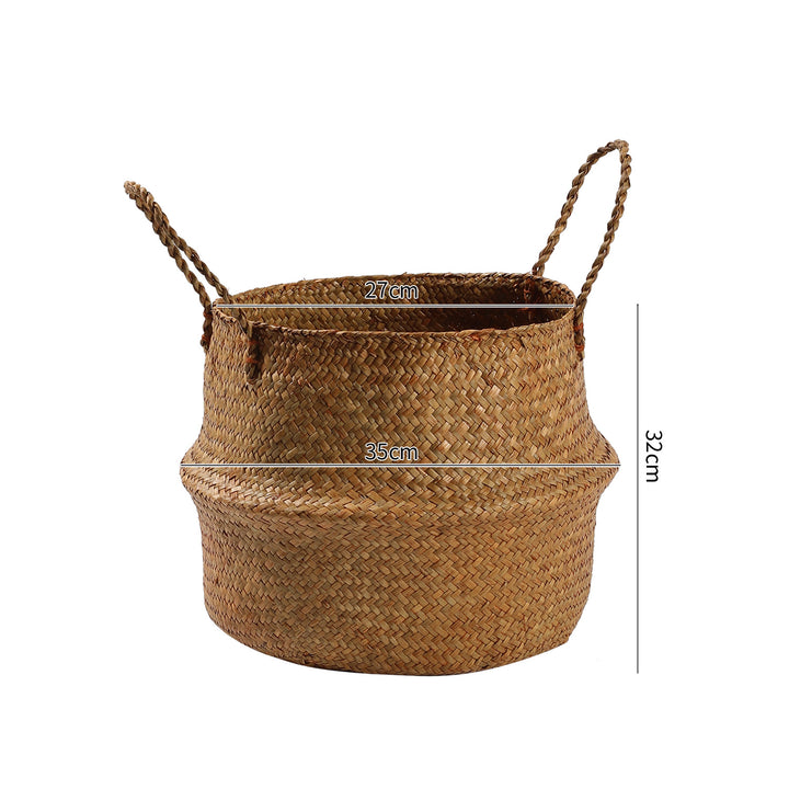 Handmade Woven Storage Basket Bowlift