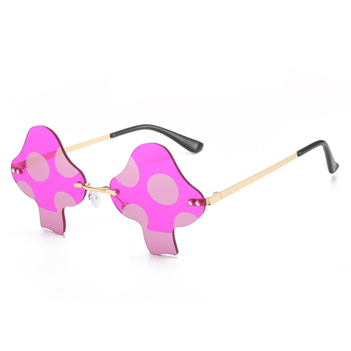 Unique Oversized Polka Dot Frame Sunglasses Bowlift