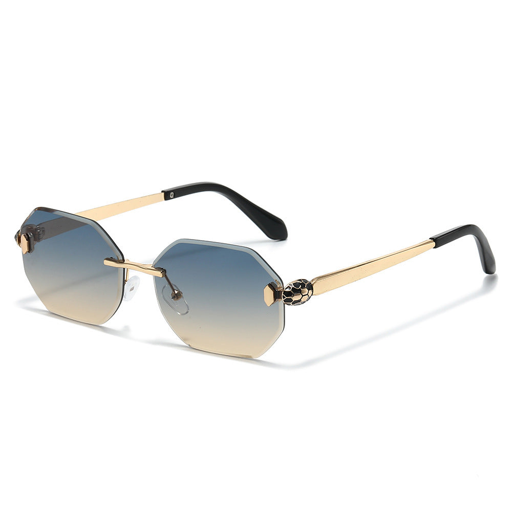 Avant-Garde Geometric Sunglasses Bowlift