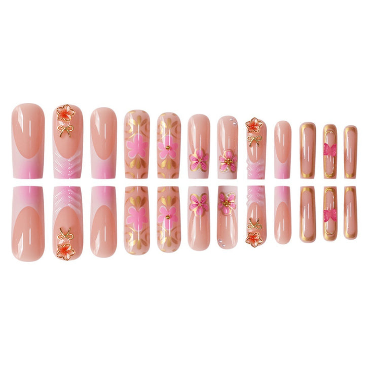 Glamorous Artistry Press-On Nail Set Bowlift