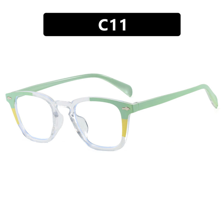 Women’s modern square sunglasses with mirrored UV protection Bowlift