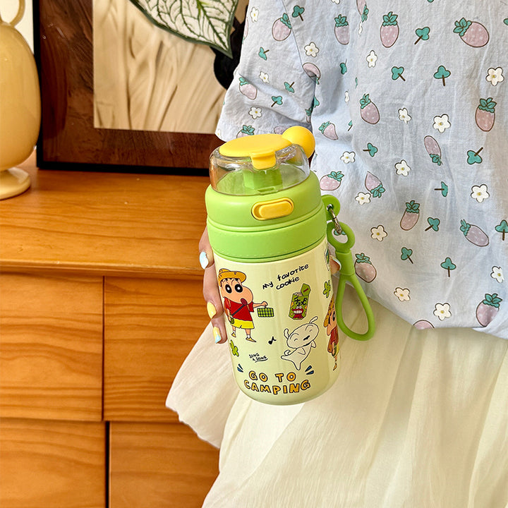 Women's children's drinking bottle with creative animal design Bowlift