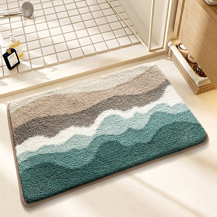 Artistic Landscape Bath Mat