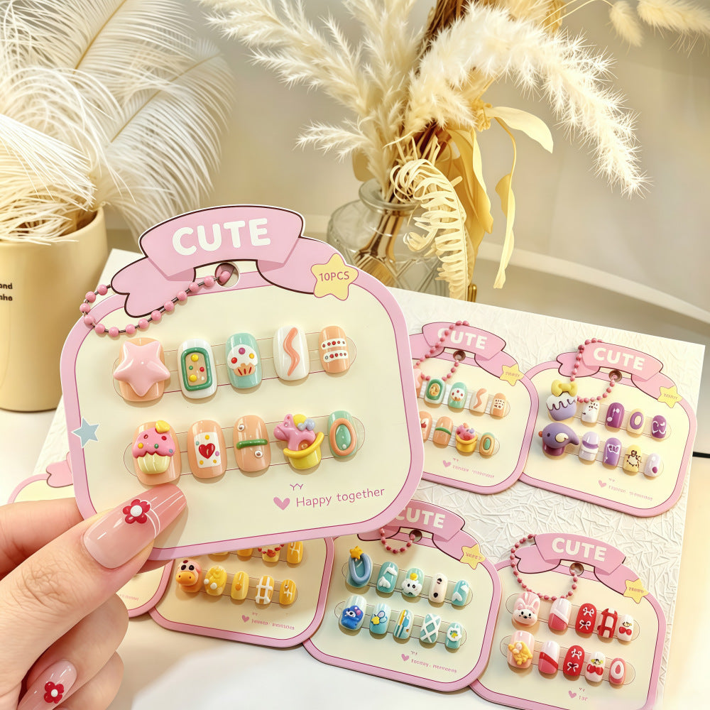 Creative Nail Art Set with Tropical Designs Bowlift