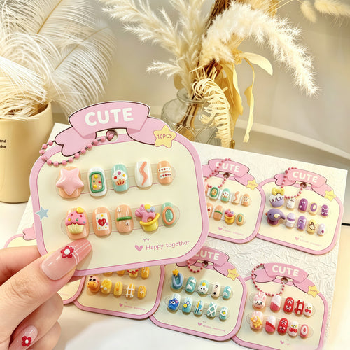 Creative Nail Art Set with Tropical Designs Bowlift