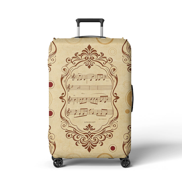 Women's suitcase with unique hand-drawn design Bowlift
