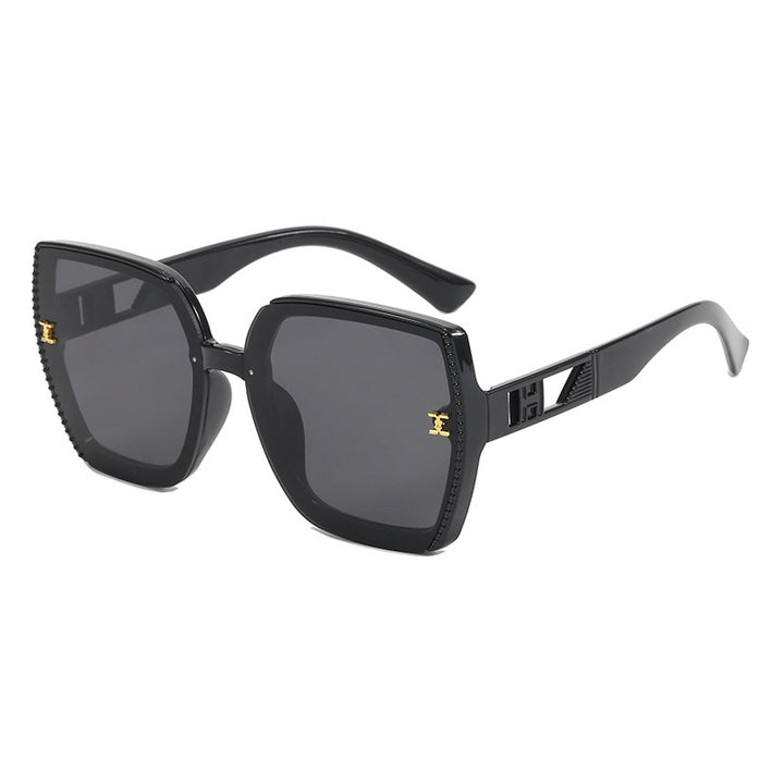 Ladies square sunglasses with high-quality frame and UV protection Bowlift